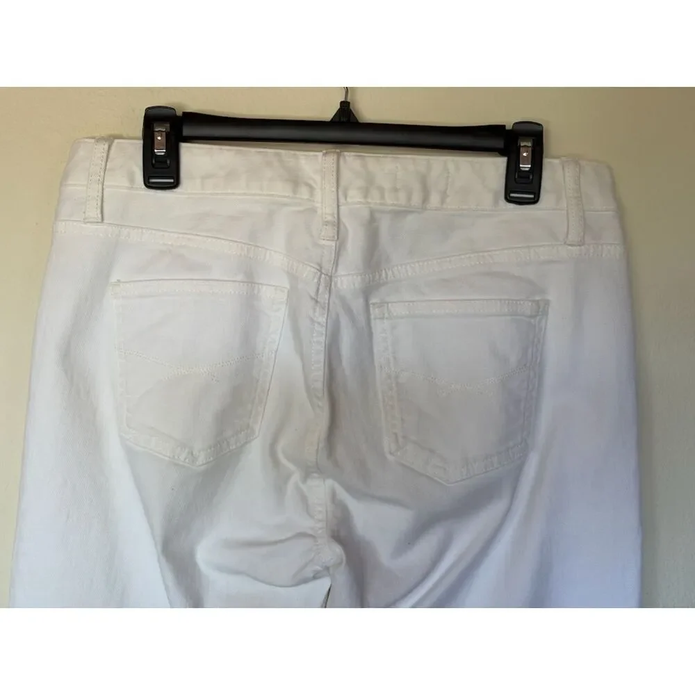 Gap 1969 Long & Lean White Jeans Women's 29/8R Bootcut Stretch NWOT - Picture 4 of 8